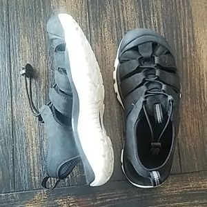 Black Keen Sandals